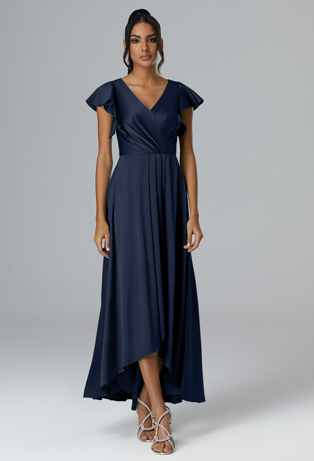 AW Sapota Dark Navy  Spring Wedding Guest Dresses
